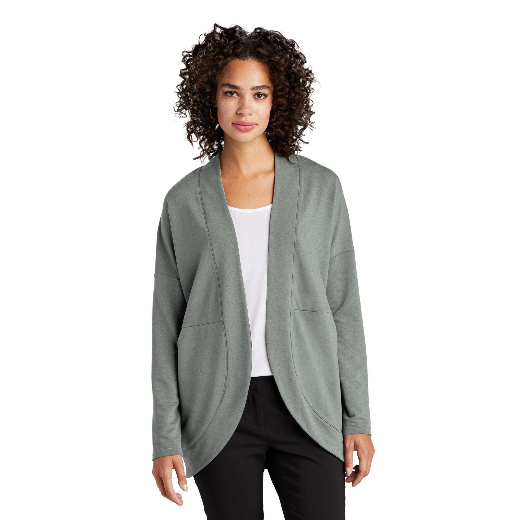 Mercer+Mettle-Mercer+Mettle® Women's Stretch Open-Front Cardigan MM3015-MedTech-3
